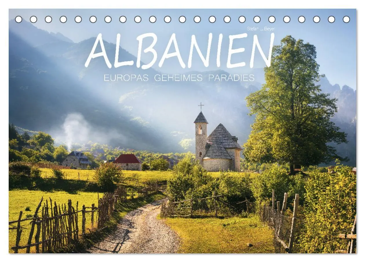 Cover: 9783457930670 | Albanien - Europas geheimes Paradies (Tischkalender 2026 DIN A5...