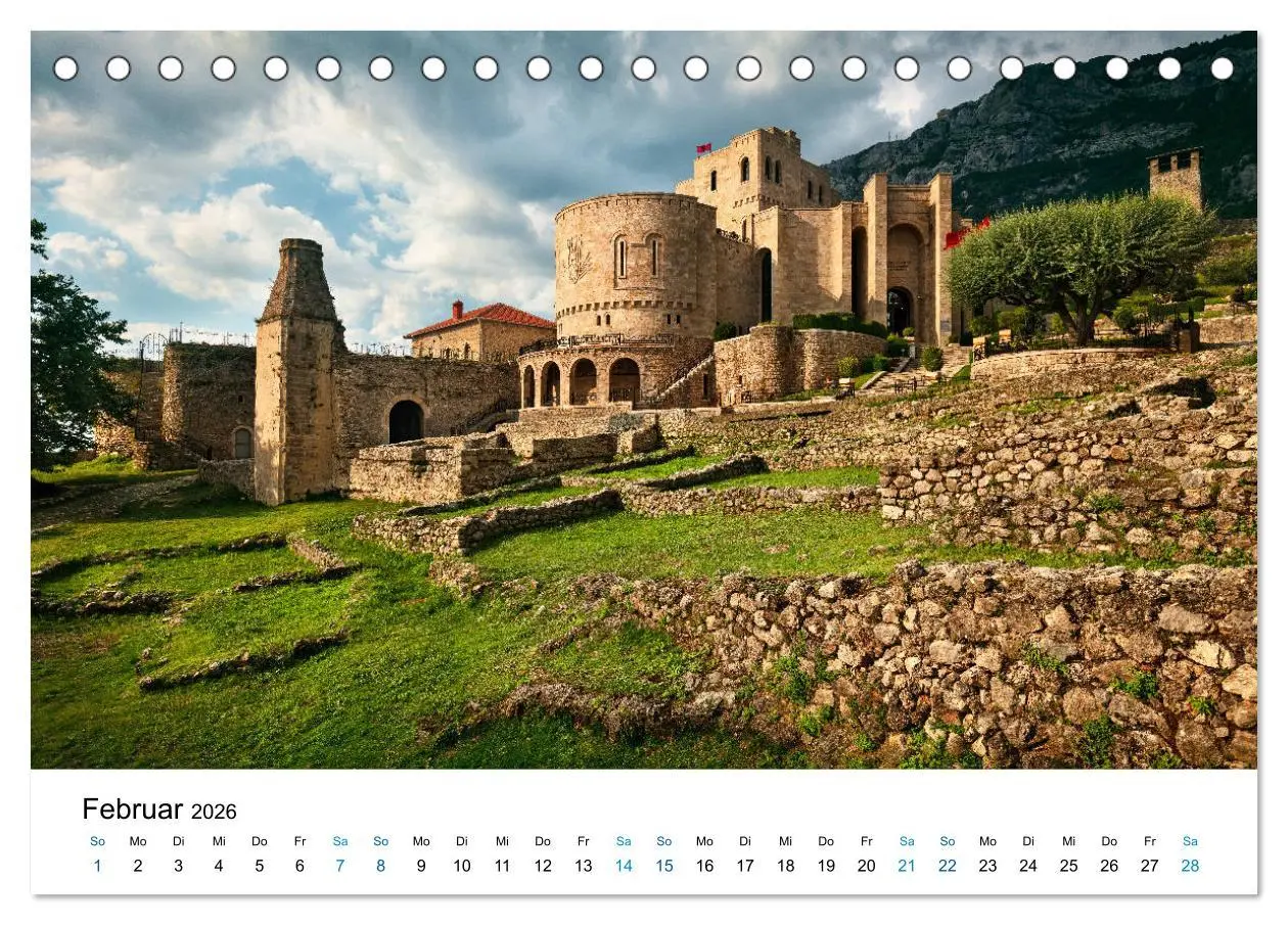 Bild: 9783457930670 | Albanien - Europas geheimes Paradies (Tischkalender 2026 DIN A5...