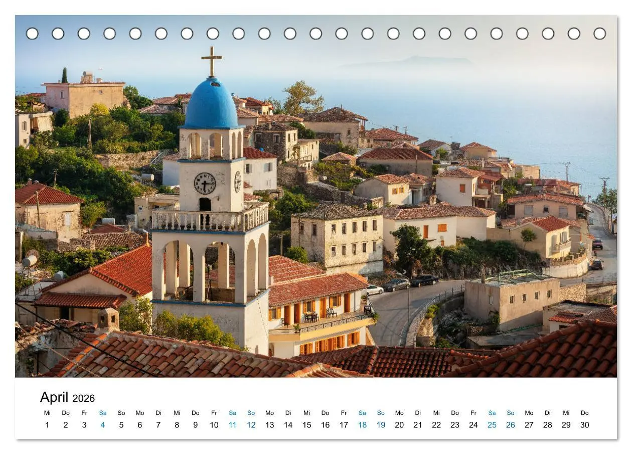 Bild: 9783457930670 | Albanien - Europas geheimes Paradies (Tischkalender 2026 DIN A5...