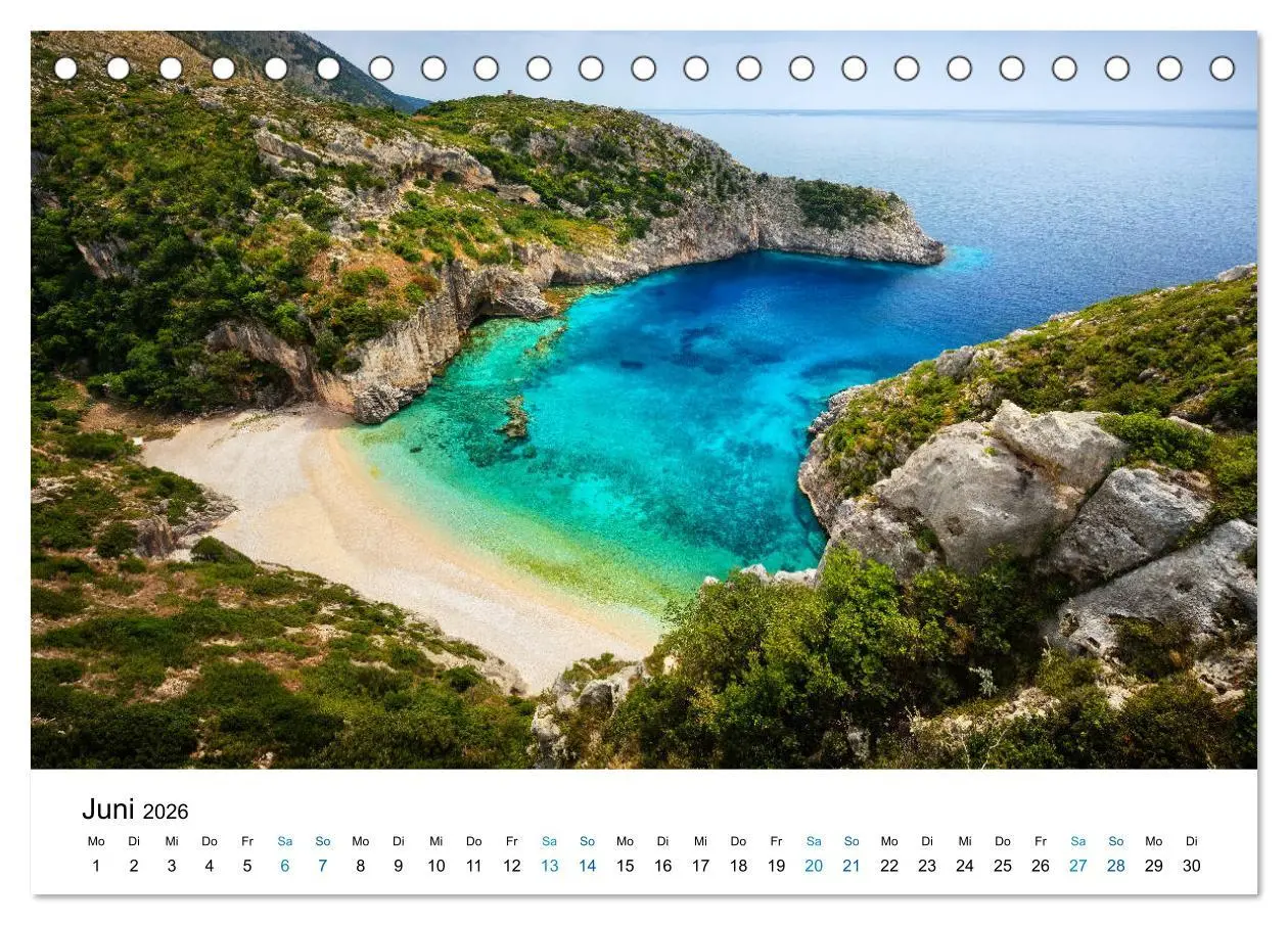 Bild: 9783457930670 | Albanien - Europas geheimes Paradies (Tischkalender 2026 DIN A5...
