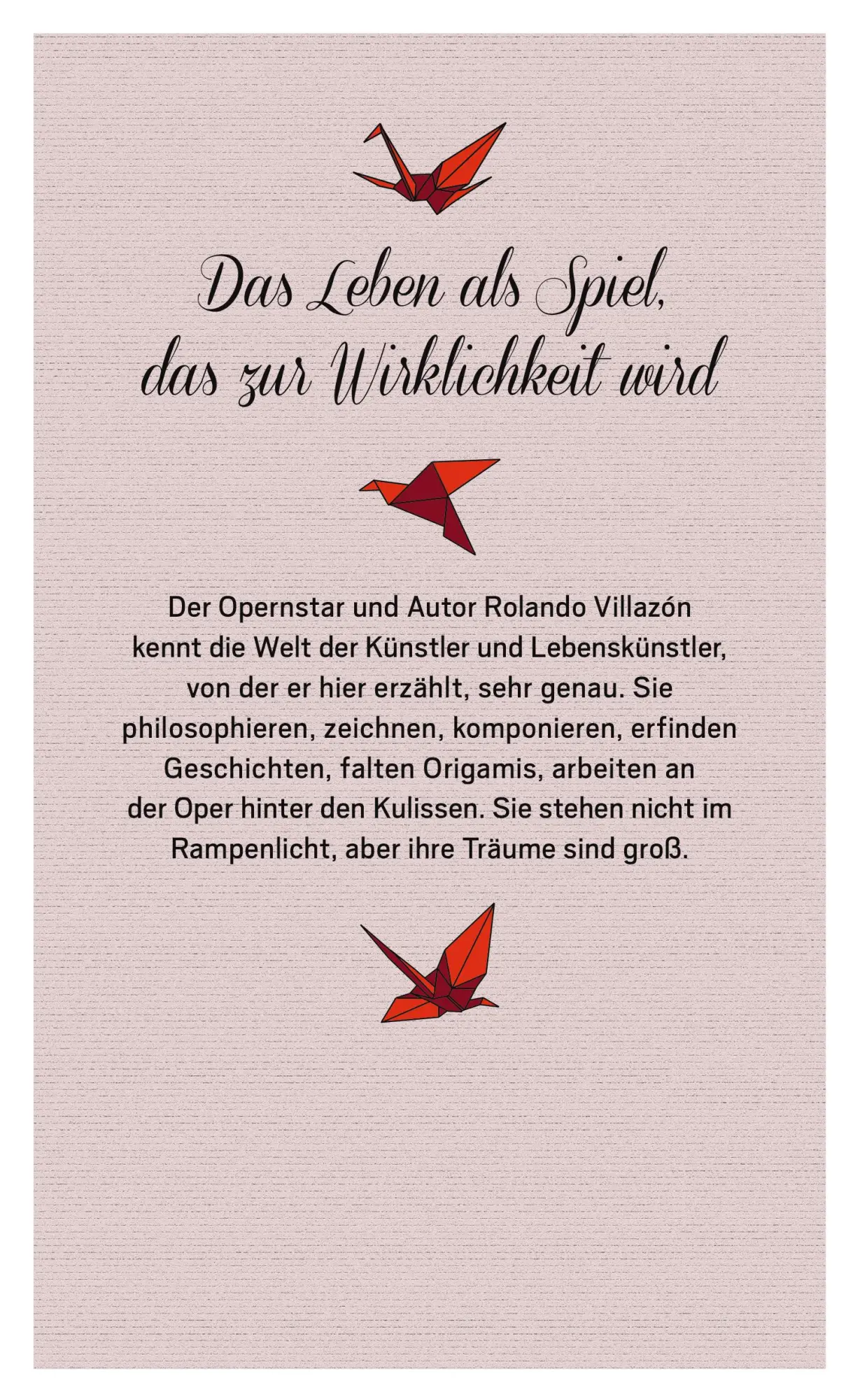Rückseite: 9783498070670 | Lebenskünstler | Rolando Villazón | Buch | 384 S. | Deutsch | 2017