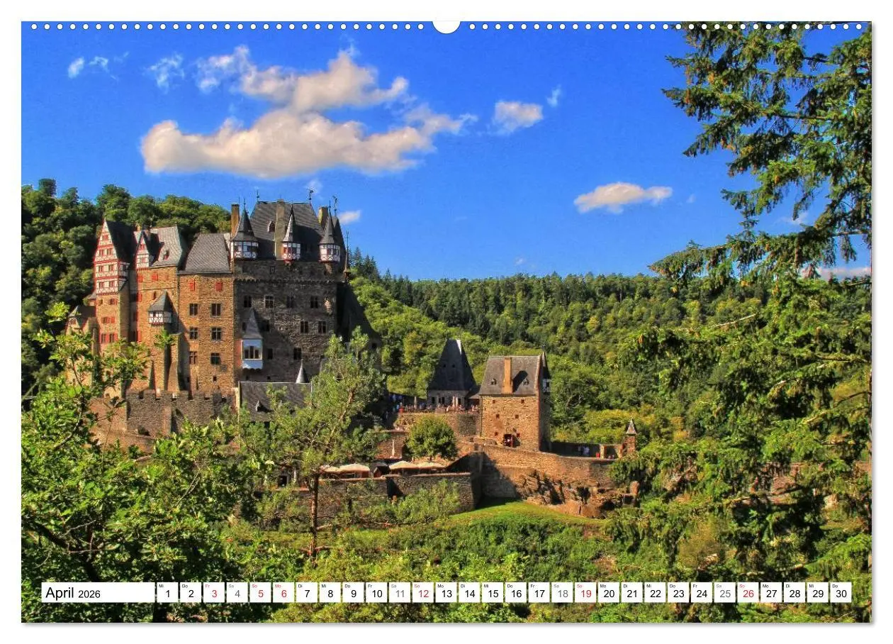 Bild: 9783516020670 | Burgenland Eifel (hochwertiger Premium Wandkalender 2026 DIN A2...
