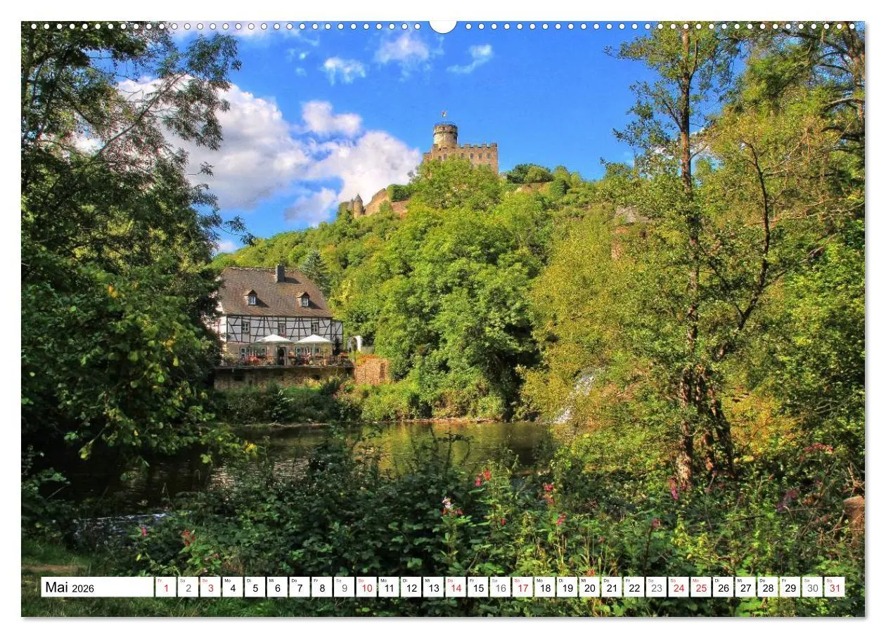 Bild: 9783516020670 | Burgenland Eifel (hochwertiger Premium Wandkalender 2026 DIN A2...