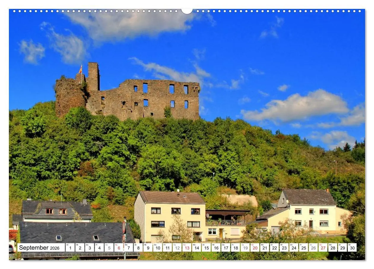 Bild: 9783516020670 | Burgenland Eifel (hochwertiger Premium Wandkalender 2026 DIN A2...