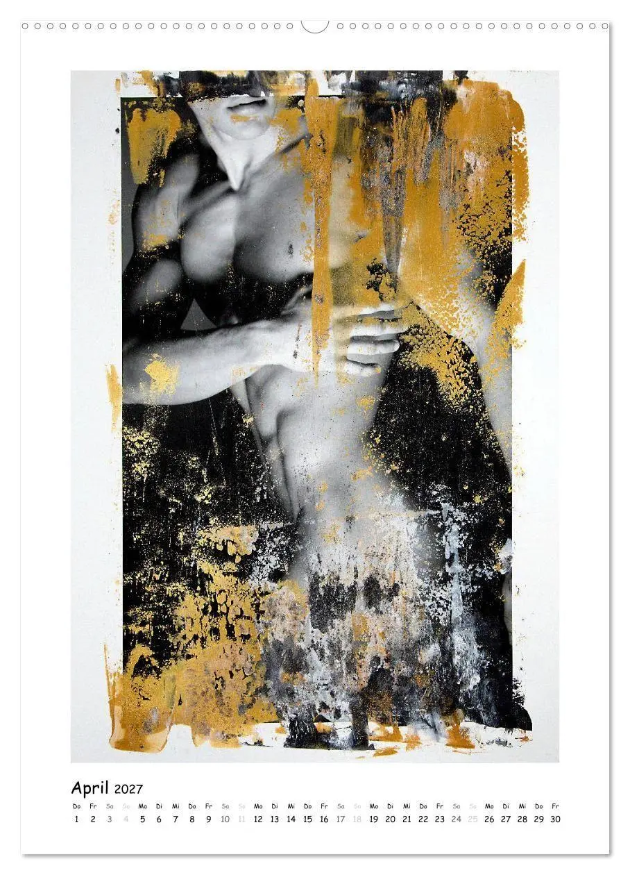 Bild: 9783569800670 | Overpainted... Männer (Wandkalender 2027 DIN A2 hoch), CALVENDO...