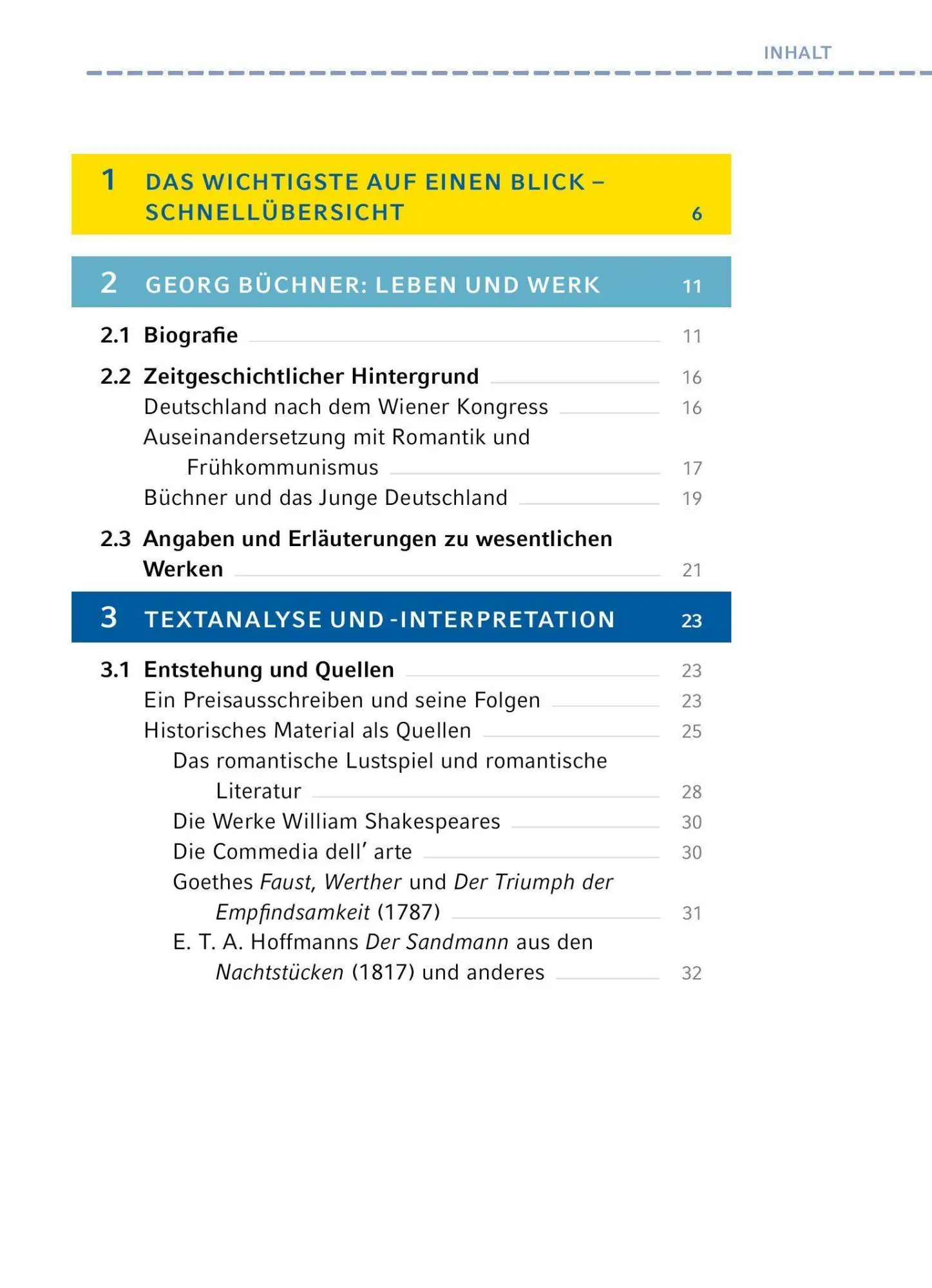 Bild: 9783804420670 | Leonce und Lena - Textanalyse und Interpretation | Georg Büchner