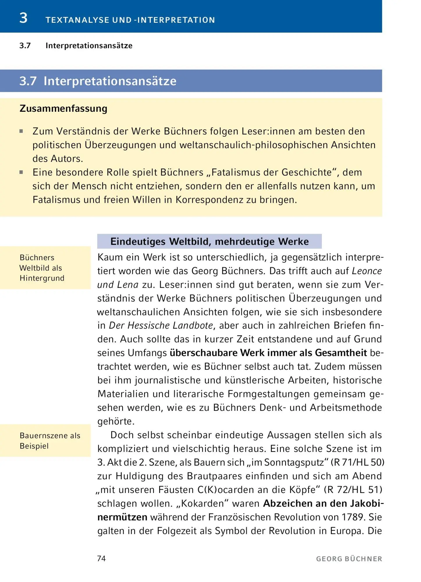 Bild: 9783804420670 | Leonce und Lena - Textanalyse und Interpretation | Georg Büchner