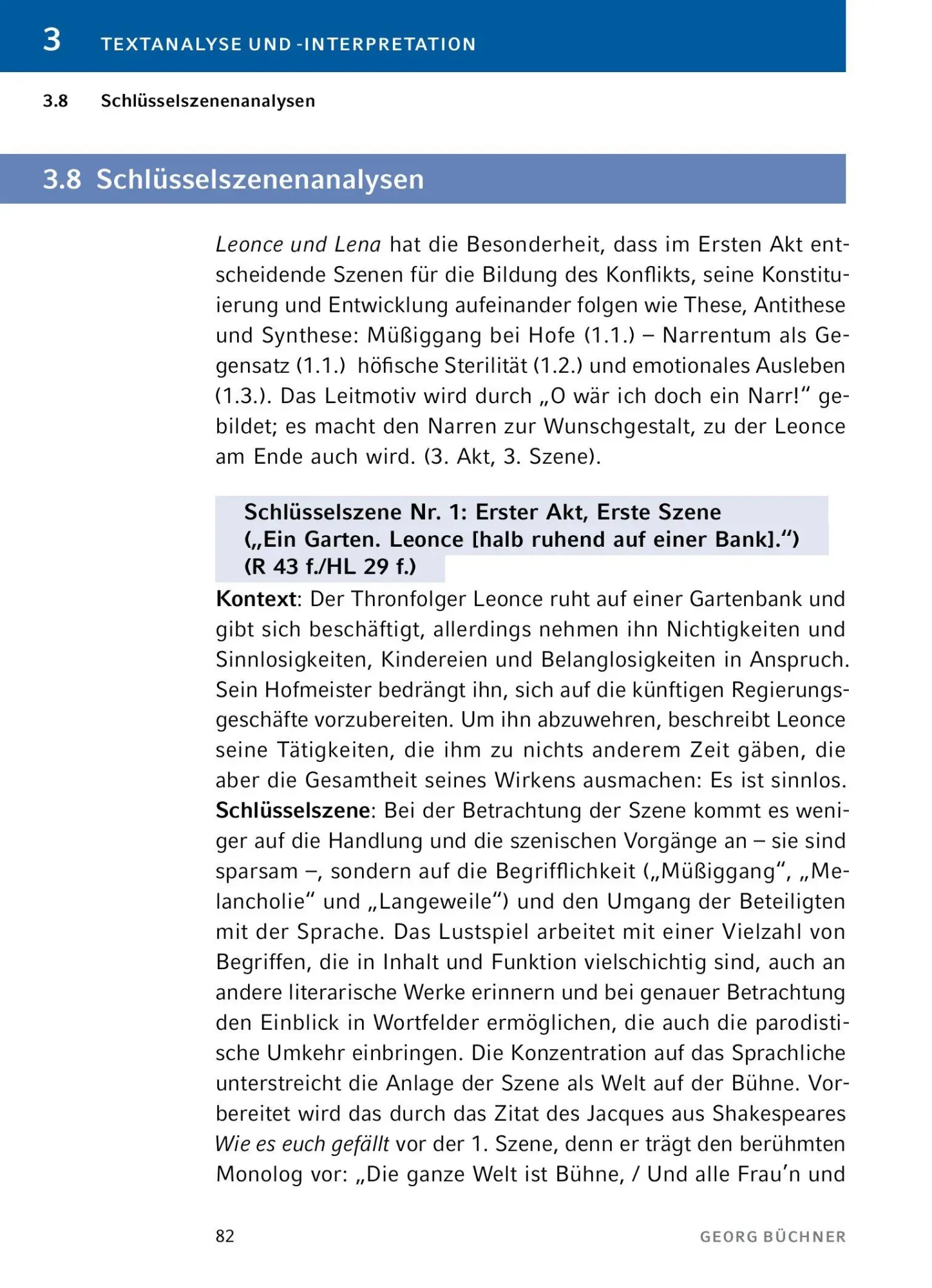 Bild: 9783804420670 | Leonce und Lena - Textanalyse und Interpretation | Georg Büchner