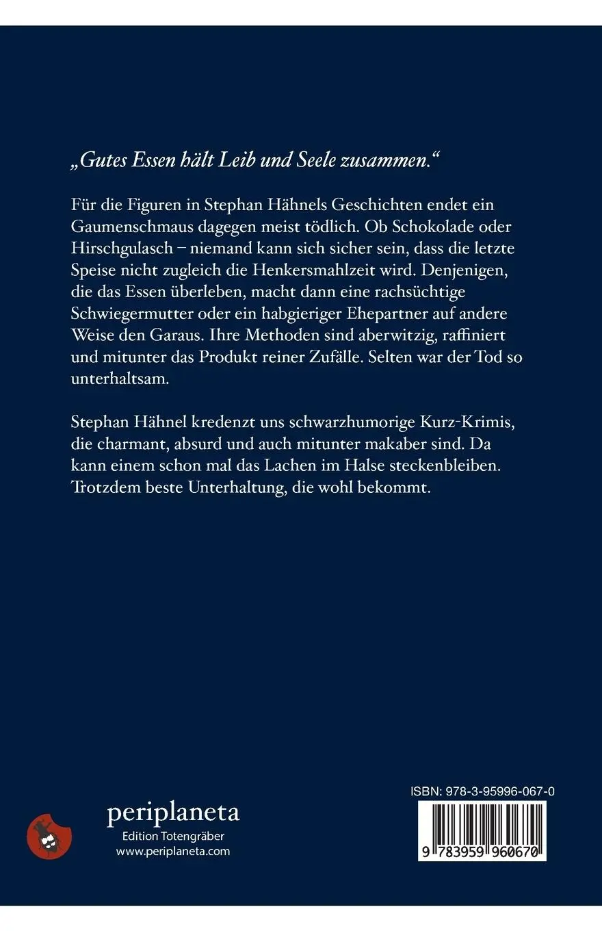 Rückseite: 9783959960670 | Alte Frau zum Kochen gesucht | Mordsgeschichten | Hähnel Stephan