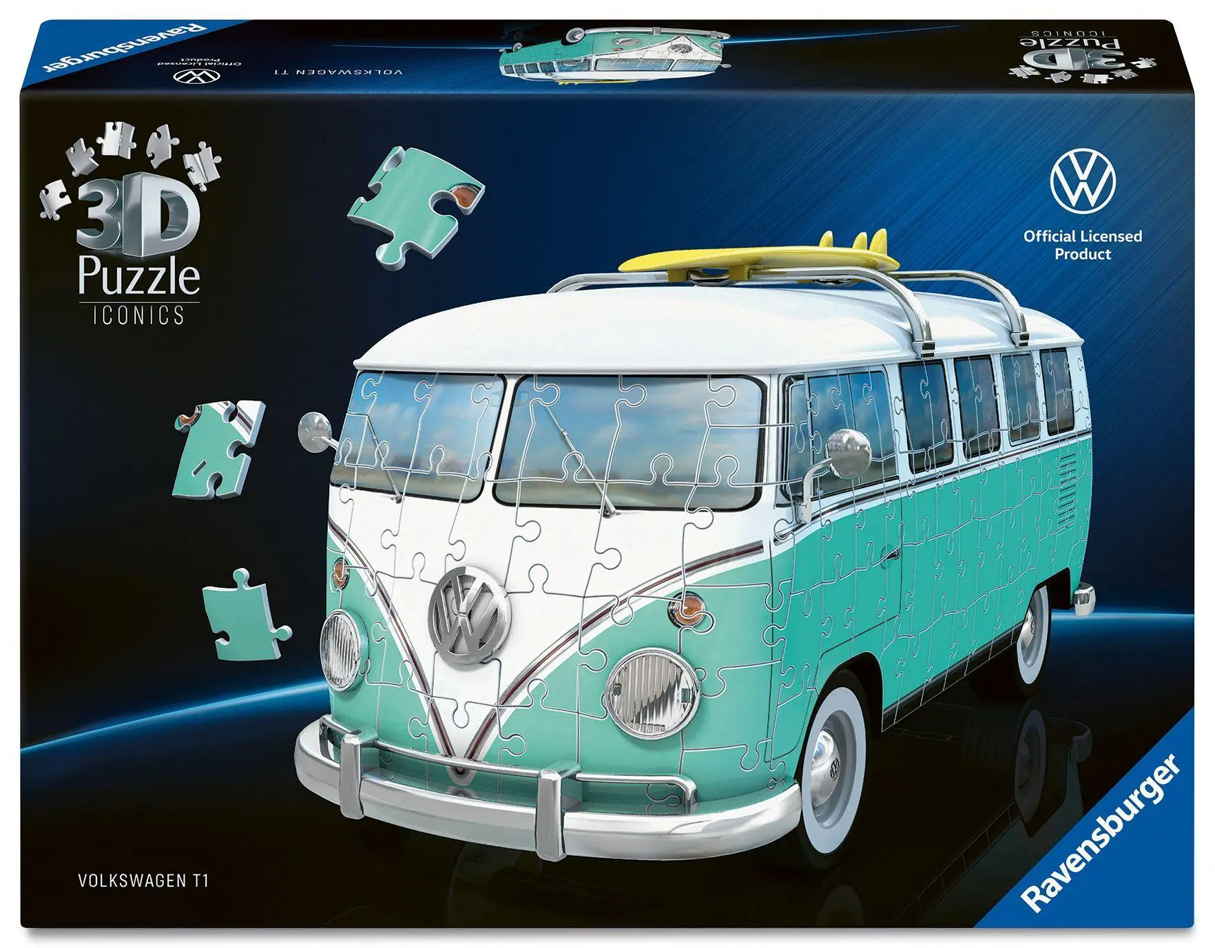 Cover: 4005555080770 | 3D Puzzle Iconics: Volkswagen T1 Chrom Edition | Spiel | 12008077