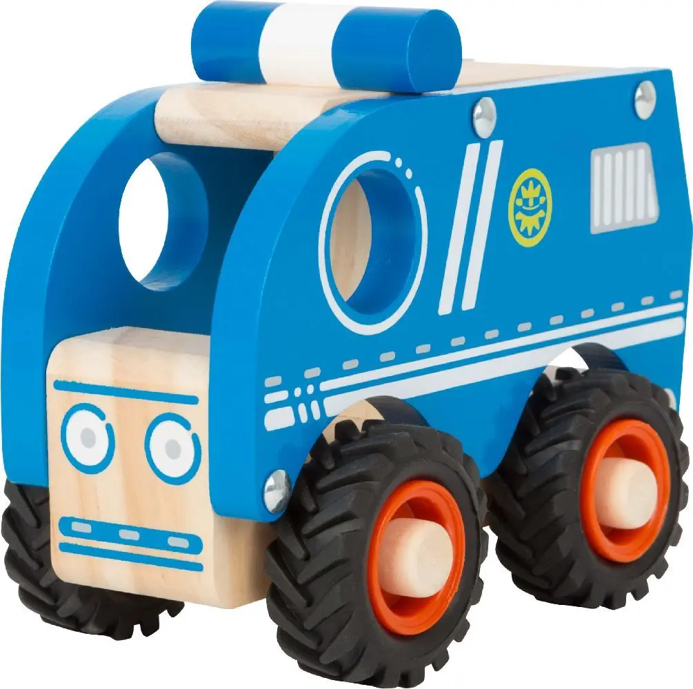 Bild: 4020972110770 | Polizeifahrzeug | small foot-Bunt-Verpackung mit Sichtfenster | 11077