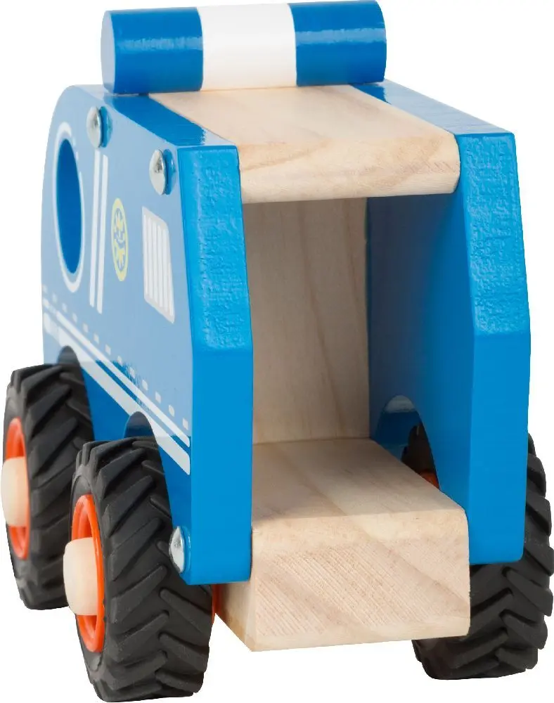 Bild: 4020972110770 | Polizeifahrzeug | small foot-Bunt-Verpackung mit Sichtfenster | 11077