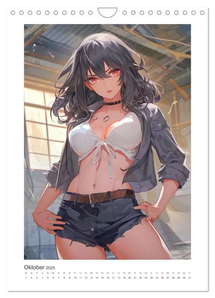 Bild: 9783383810770 | Manga-Girls. Coole Comics mit Ausstrahlungskraft (Wandkalender 2025...