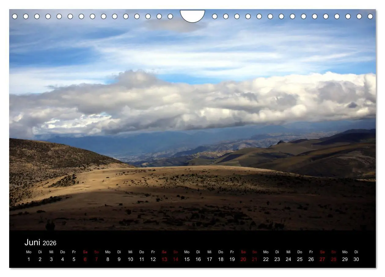 Bild: 9783457920770 | Ama la Vida Ecuador (Wandkalender 2026 DIN A4 quer), CALVENDO...