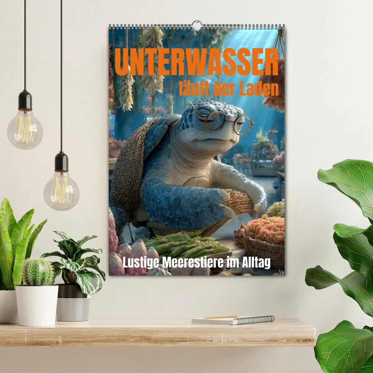Bild: 9783516630770 | UNTERWASSER läuft der Laden - lustige Meerestiere im Alltag...