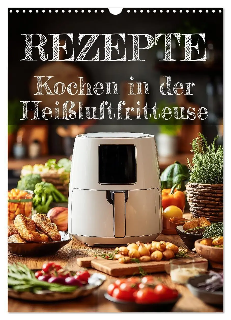 Cover: 9783516700770 | REZEPTE - Kochen in der Heißluftfritteuse (Wandkalender 2026 DIN A3...