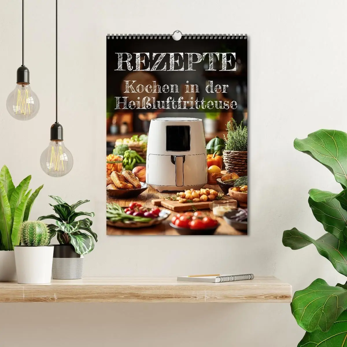 Bild: 9783516700770 | REZEPTE - Kochen in der Heißluftfritteuse (Wandkalender 2026 DIN A3...
