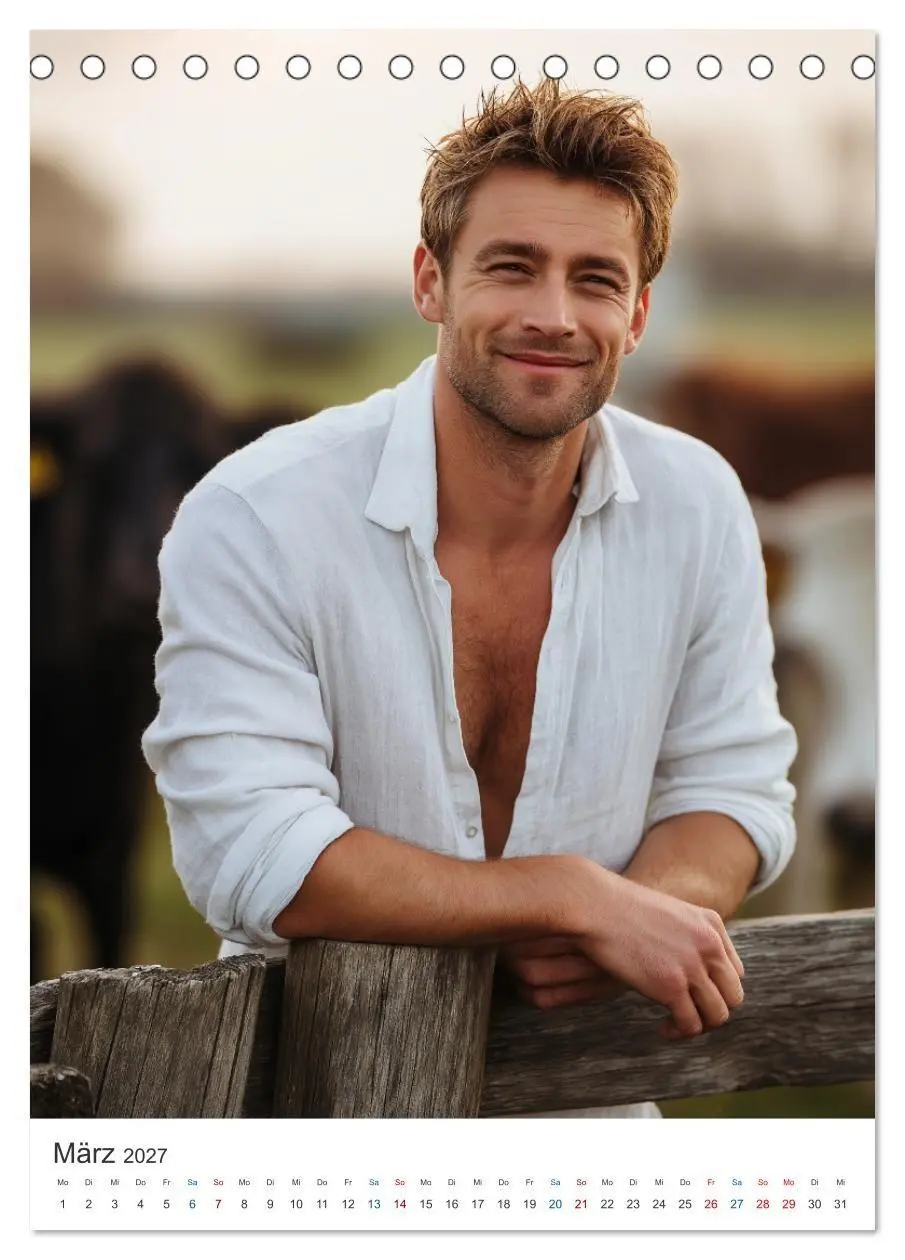 Bild: 9783569720770 | Starke Farmer Boys (Tischkalender 2027 DIN A5 hoch), CALVENDO...