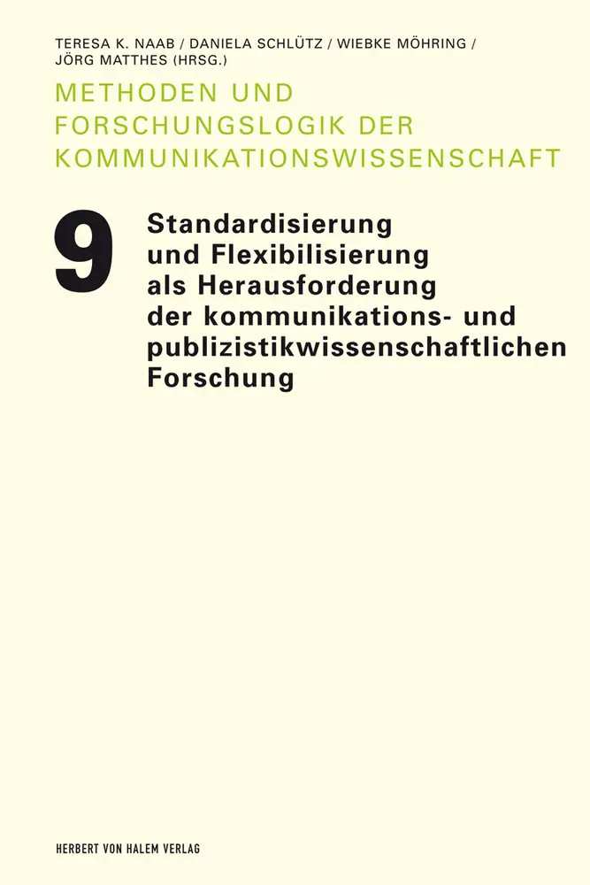 Cover: 9783869620770 | Standardisierung und Flexibilisierung als Herausforderungen der...