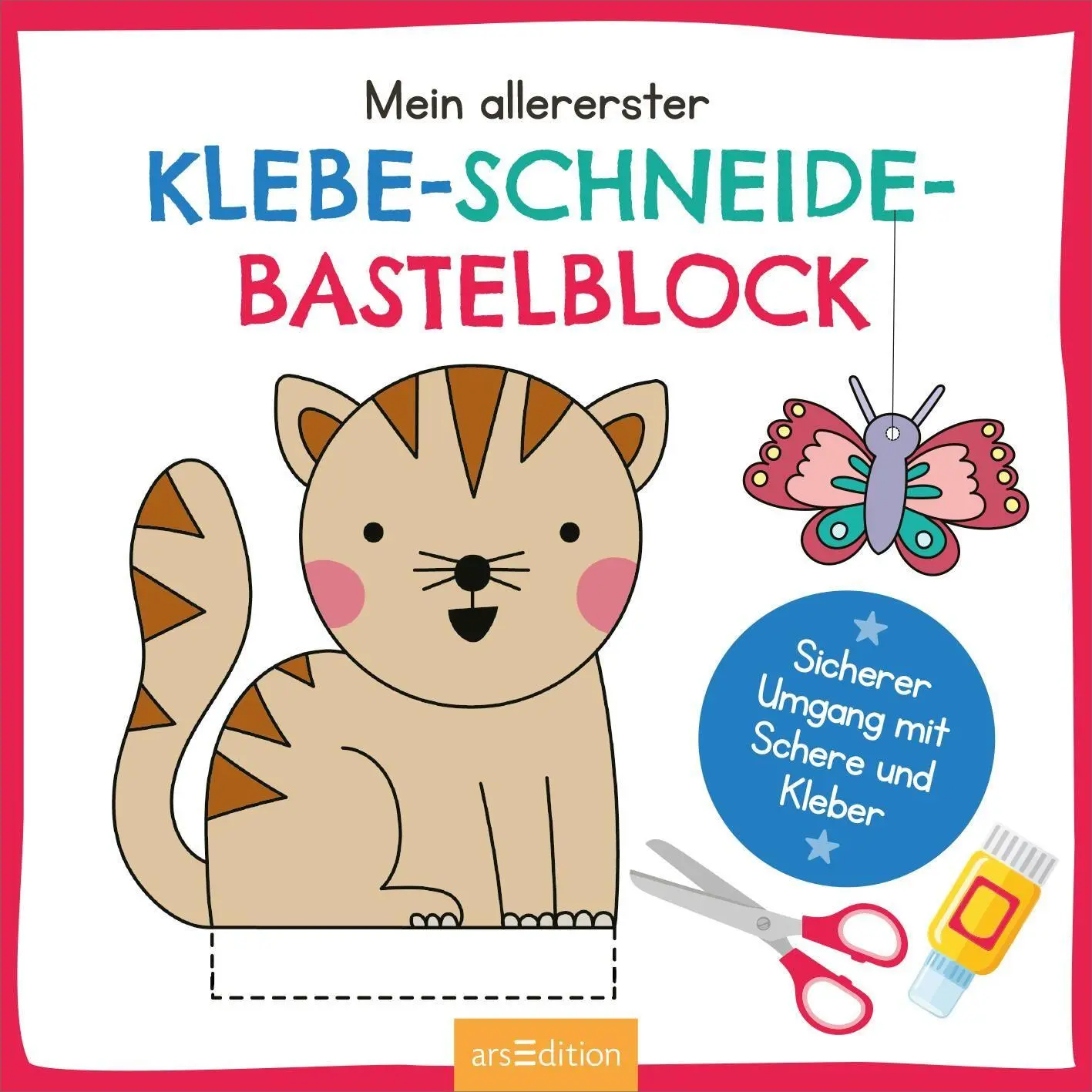 Cover: 4014489140870 | Mein allererster Klebe-, Schneide-, Bastelblock | Izabella Markiewicz