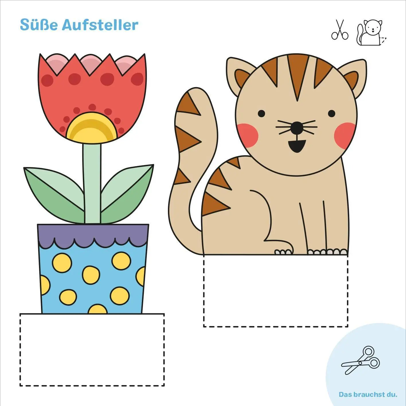 Bild: 4014489140870 | Mein allererster Klebe-, Schneide-, Bastelblock | Izabella Markiewicz