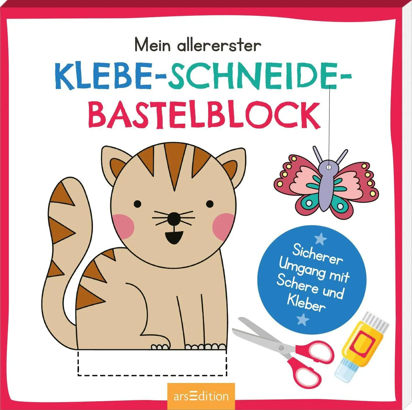 Bild: 4014489140870 | Mein allererster Klebe-, Schneide-, Bastelblock | Izabella Markiewicz