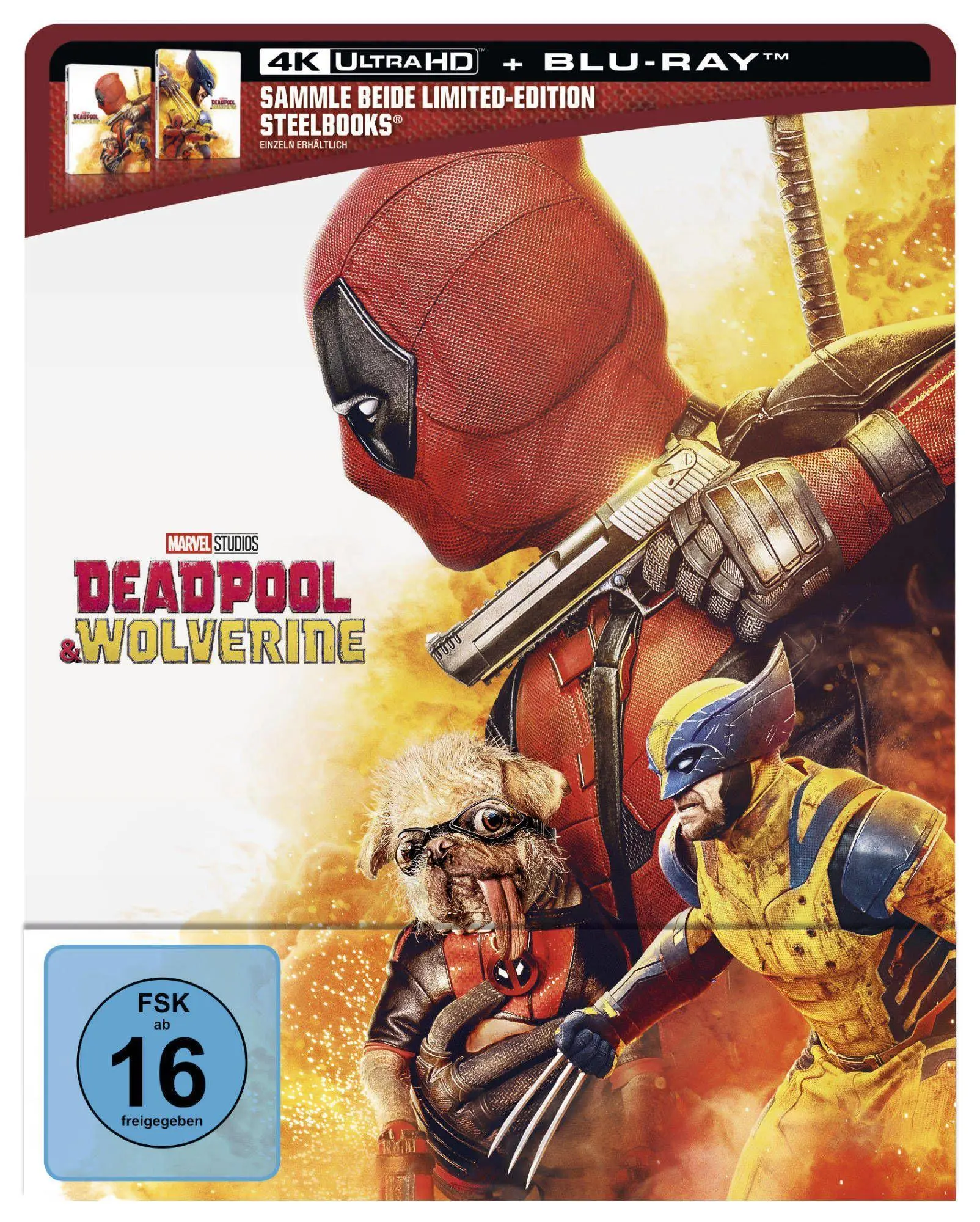 Deadpool & Wolverine UHD BD (Lim. Steelbook 'Deadpool')