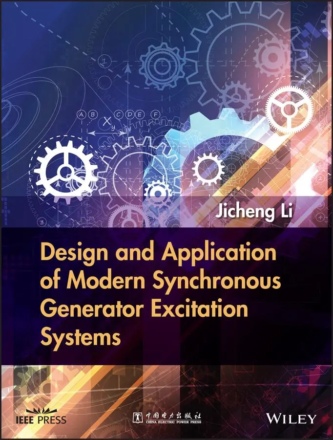 Cover: 9781118840870 | Design and Application of Modern Synchronous Generator Excitation...