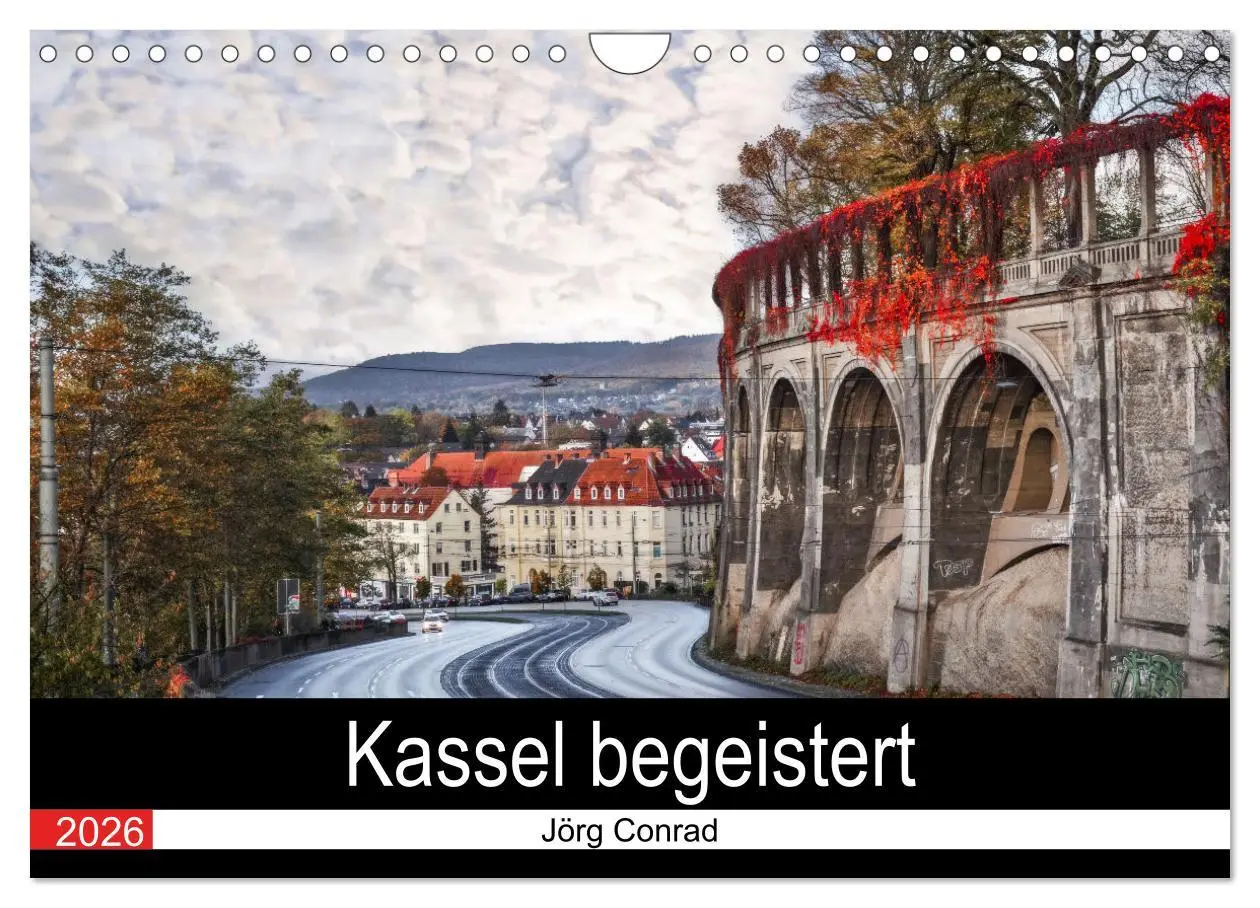 Cover: 9783457600870 | Kassel begeistert (Wandkalender 2026 DIN A4 quer), CALVENDO...