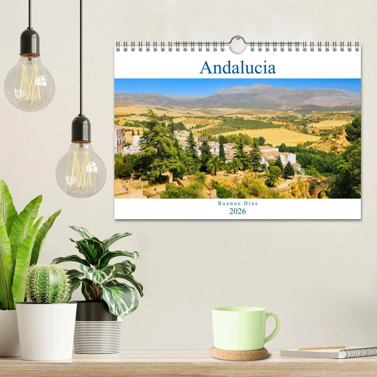 Bild: 9783457910870 | Andalucía - Buenos Días (Wandkalender 2026 DIN A4 quer), CALVENDO...