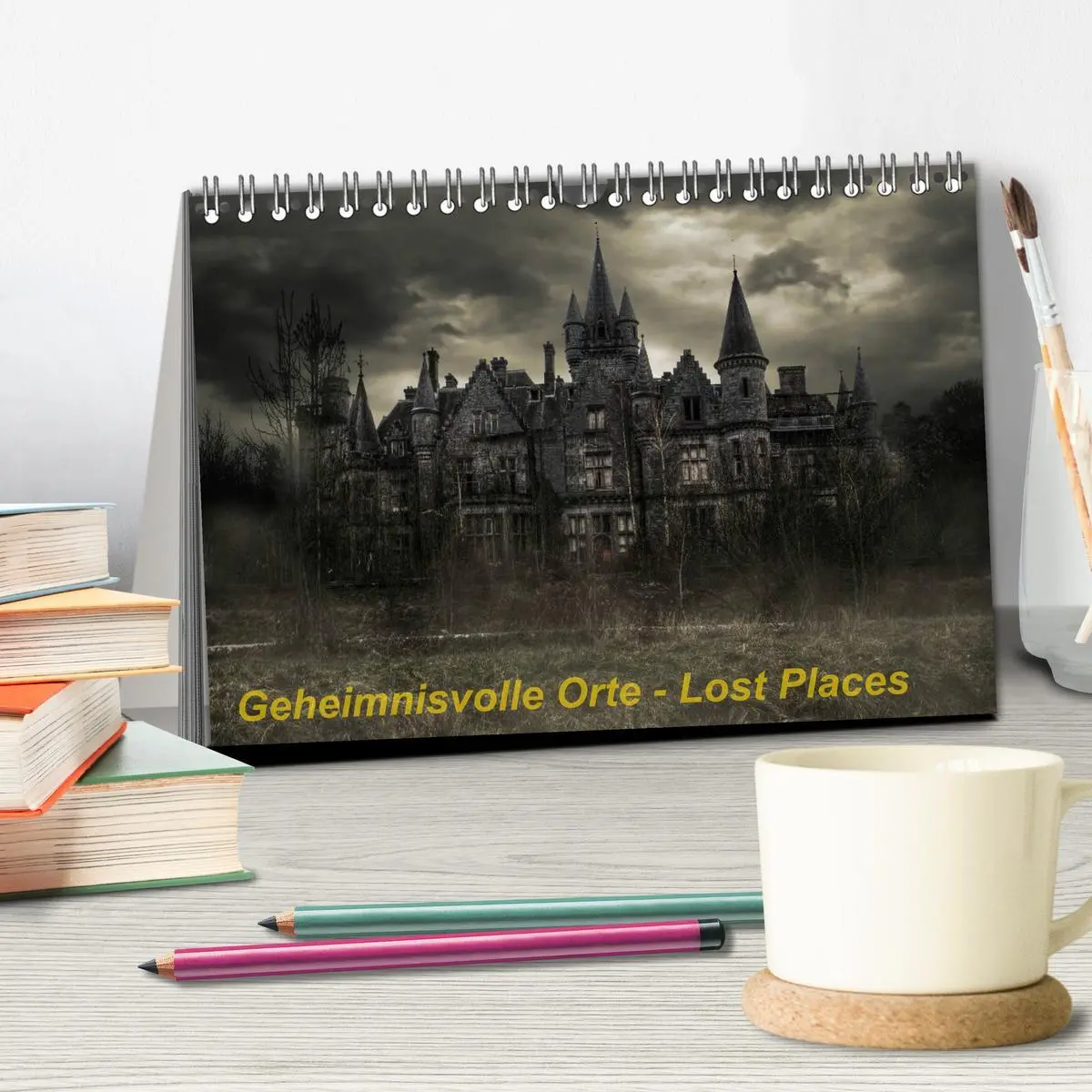 Bild: 9783516170870 | Geheimnisvolle Orte - Lost Places (Tischkalender 2026 DIN A5 quer),...