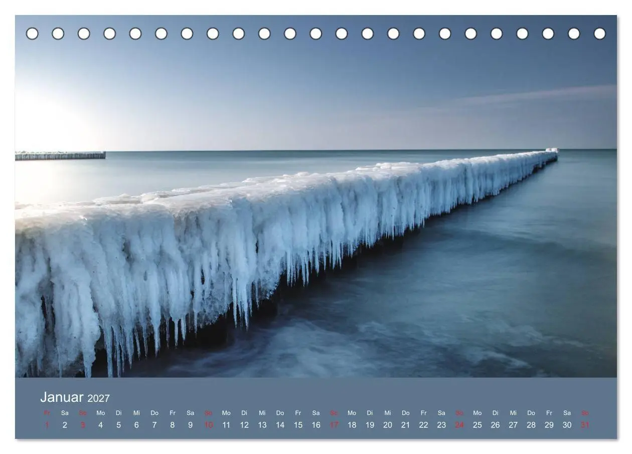 Bild: 9783569570870 | Ostsee - Perlen aus Mecklenburg-Vorpommern (Tischkalender 2027 DIN...