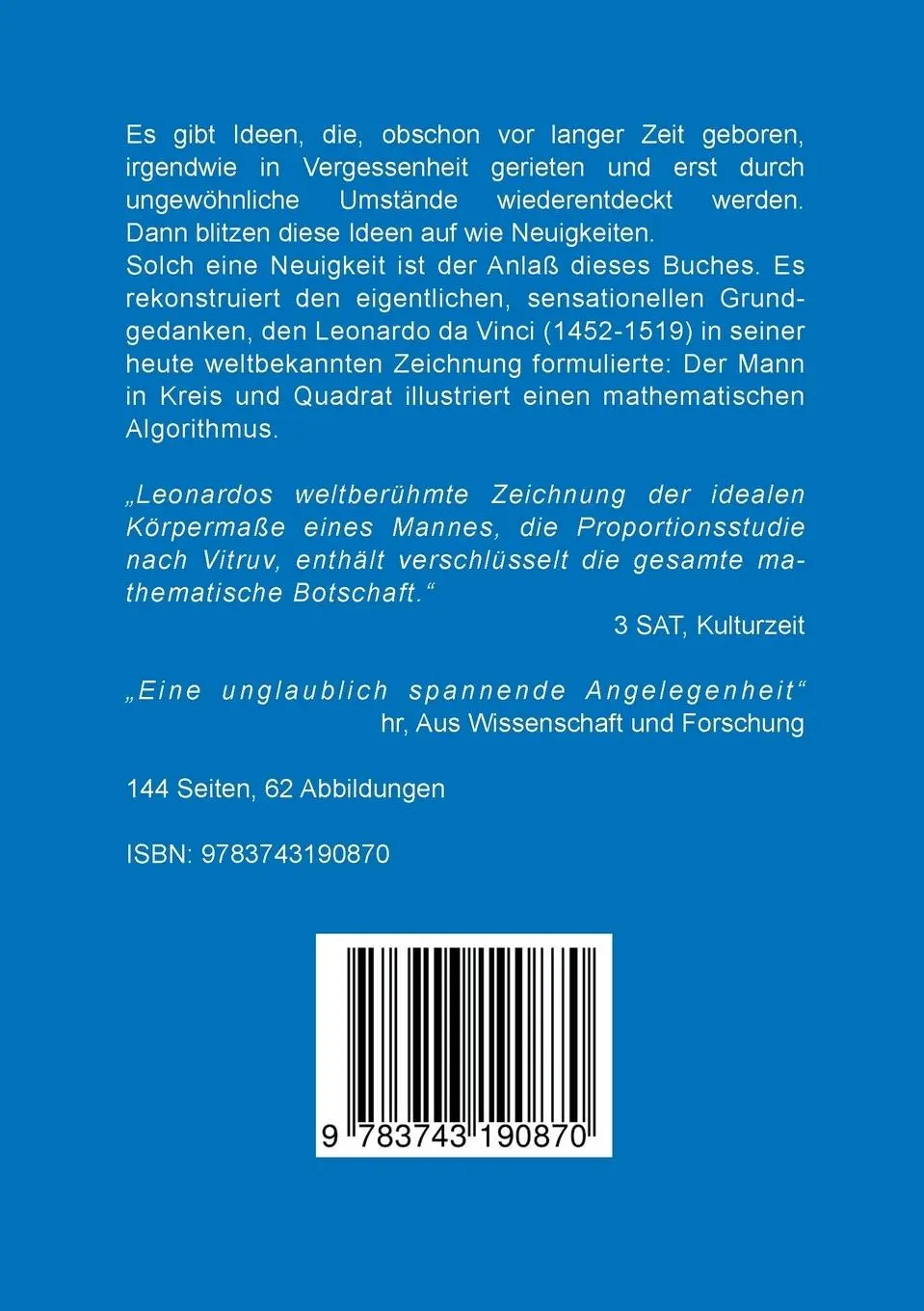 Rückseite: 9783743190870 | Ich aber quadriere den Kreis ... | Klaus Schröer (u. a.) | Taschenbuch