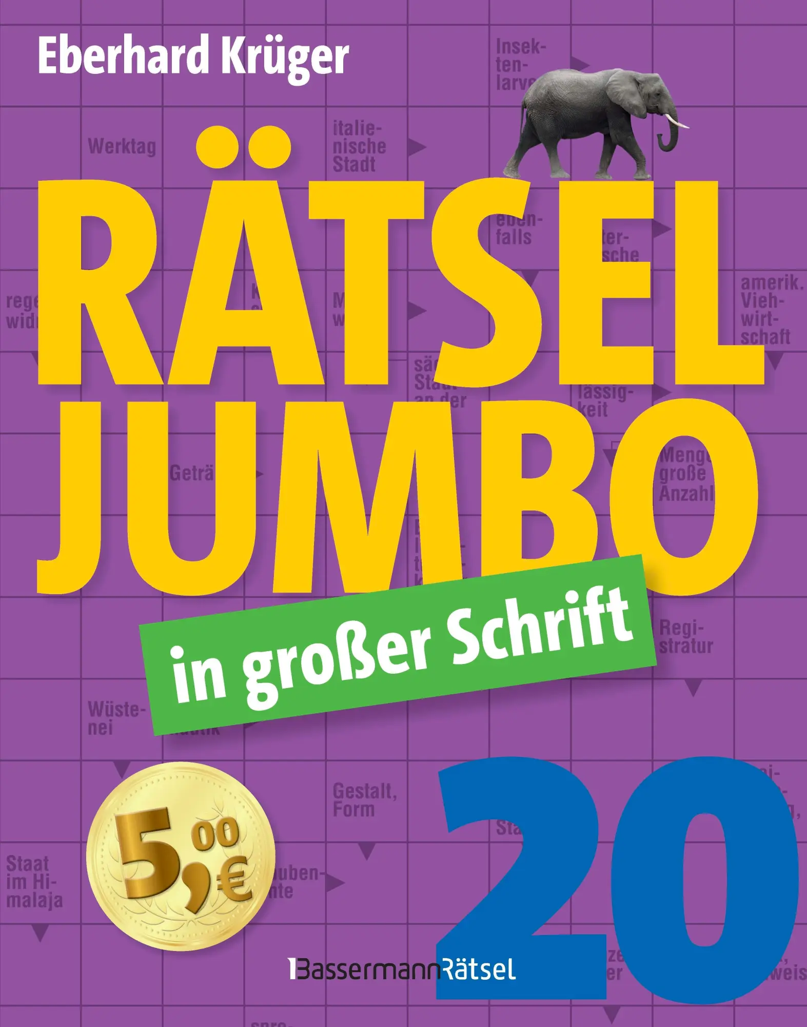 Cover: 9783809450870 | Rätseljumbo in großer Schrift 20 | Eberhard Krüger | Taschenbuch