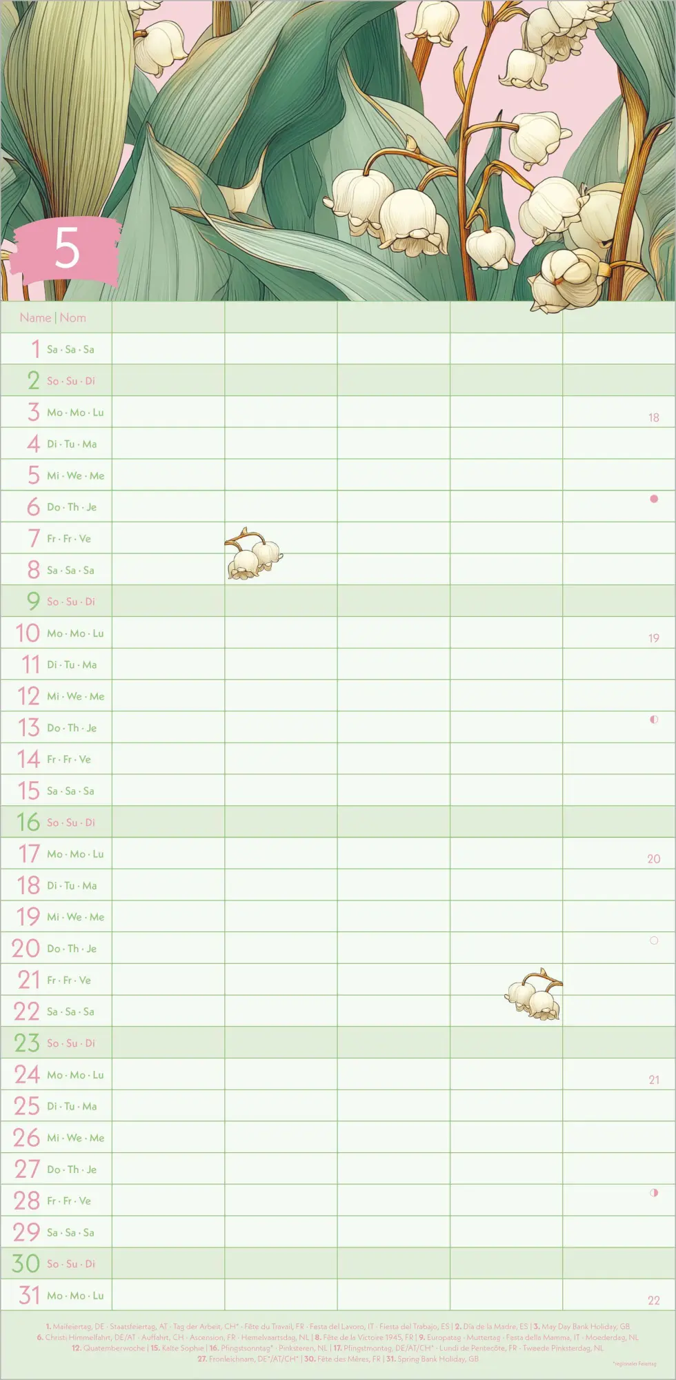 Bild: 4069095010970 | Floral 2027 | Neumann Verlage GmbH &amp; Co KG | Kalender | 14 S. | 2027