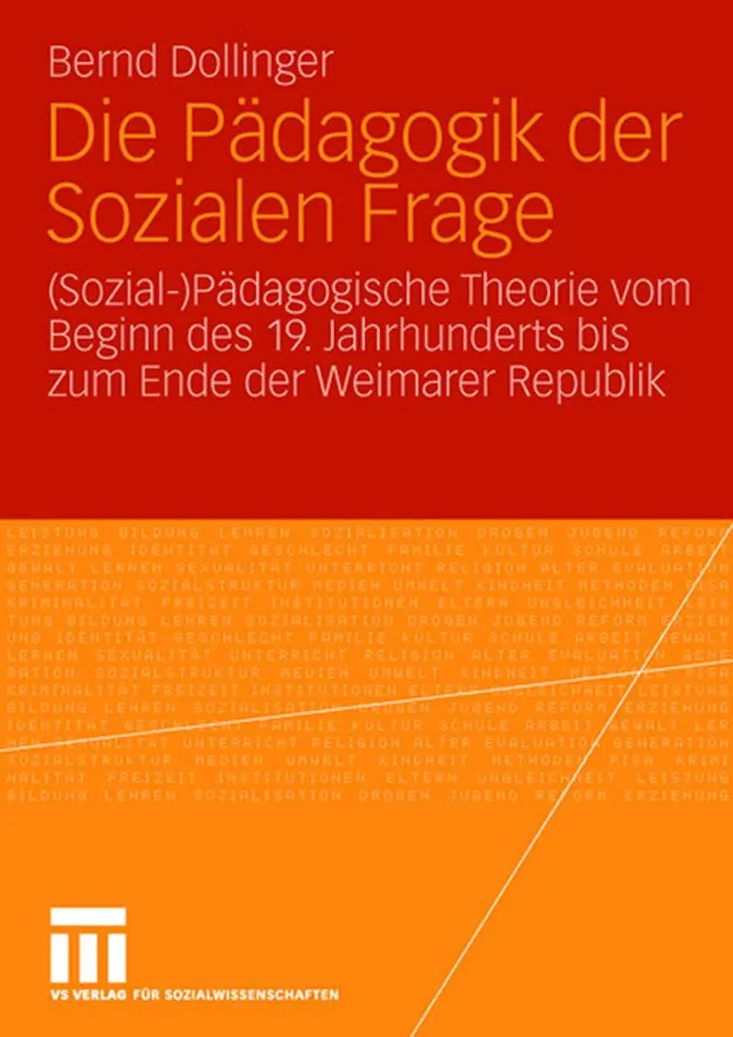 Cover: 9783531150970 | Die Pädagogik der Sozialen Frage | Bernd Dollinger | Taschenbuch | vii