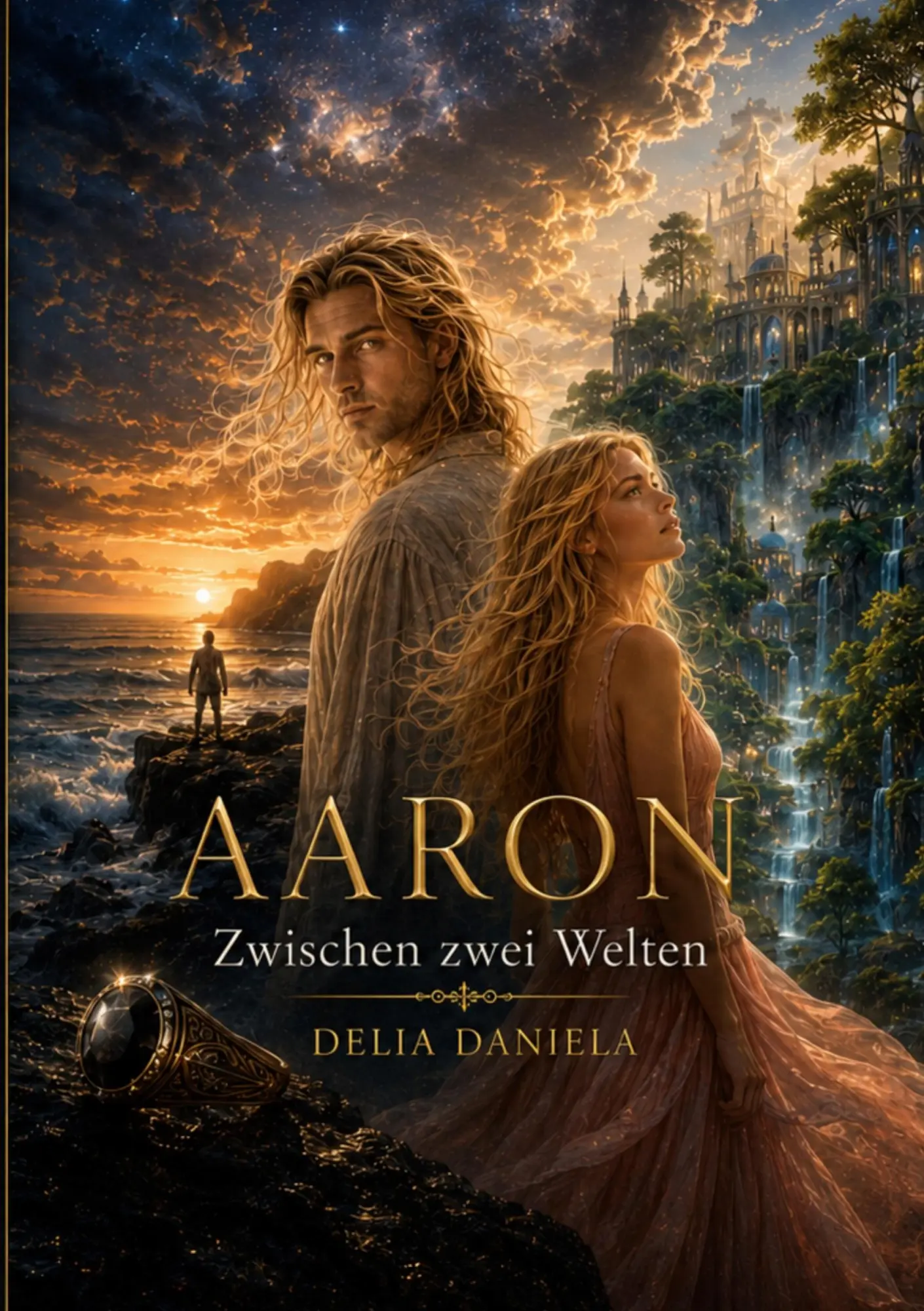 Cover: 9783696730970 | Aaron zwischen zwei Welten | Ein spiritueller Fantasy- und Liebesroman