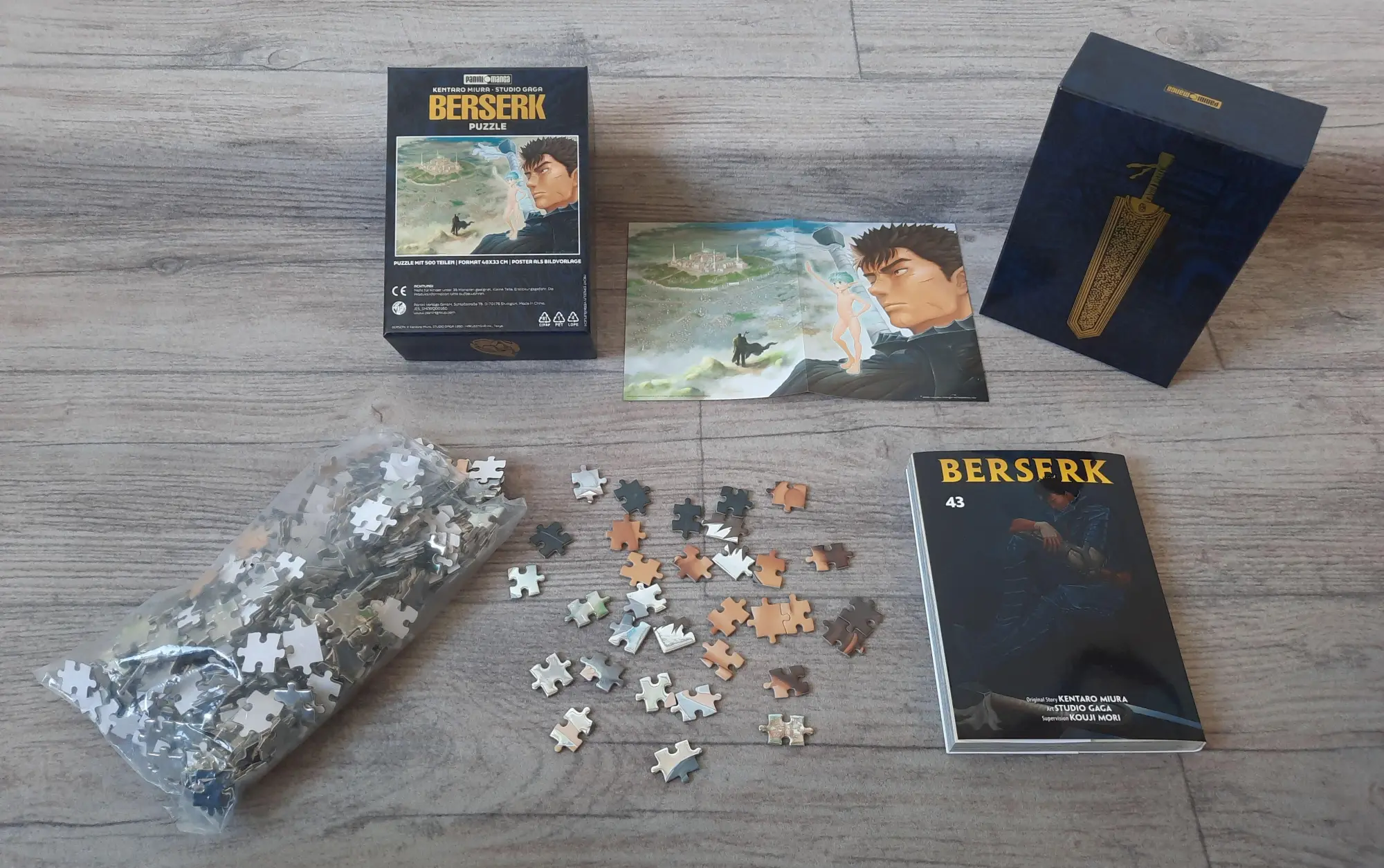 Bild: 9783741650970 | Berserk 43 - Puzzle Edition | Kentaro Miura (u. a.) | Taschenbuch