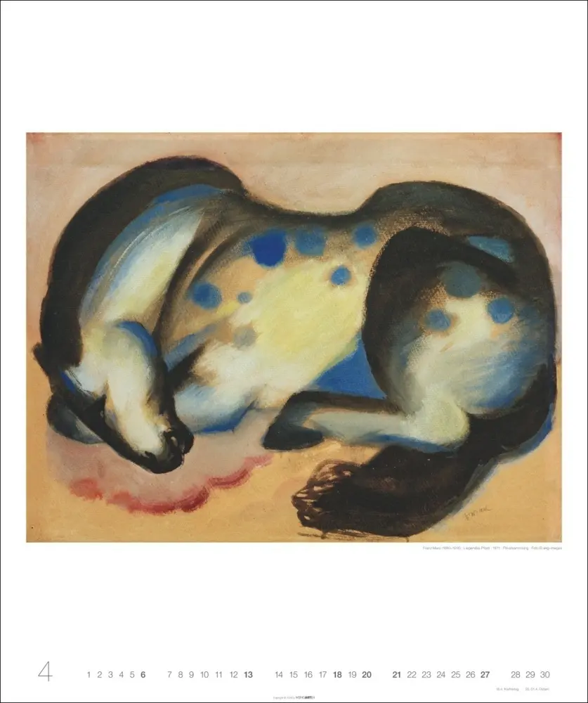 Bild: 9783839900970 | Franz Marc Edition Kalender 2025 | Franz Marc | Kalender | Kalender