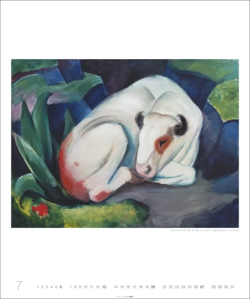 Bild: 9783839900970 | Franz Marc Edition Kalender 2025 | Franz Marc | Kalender | Kalender