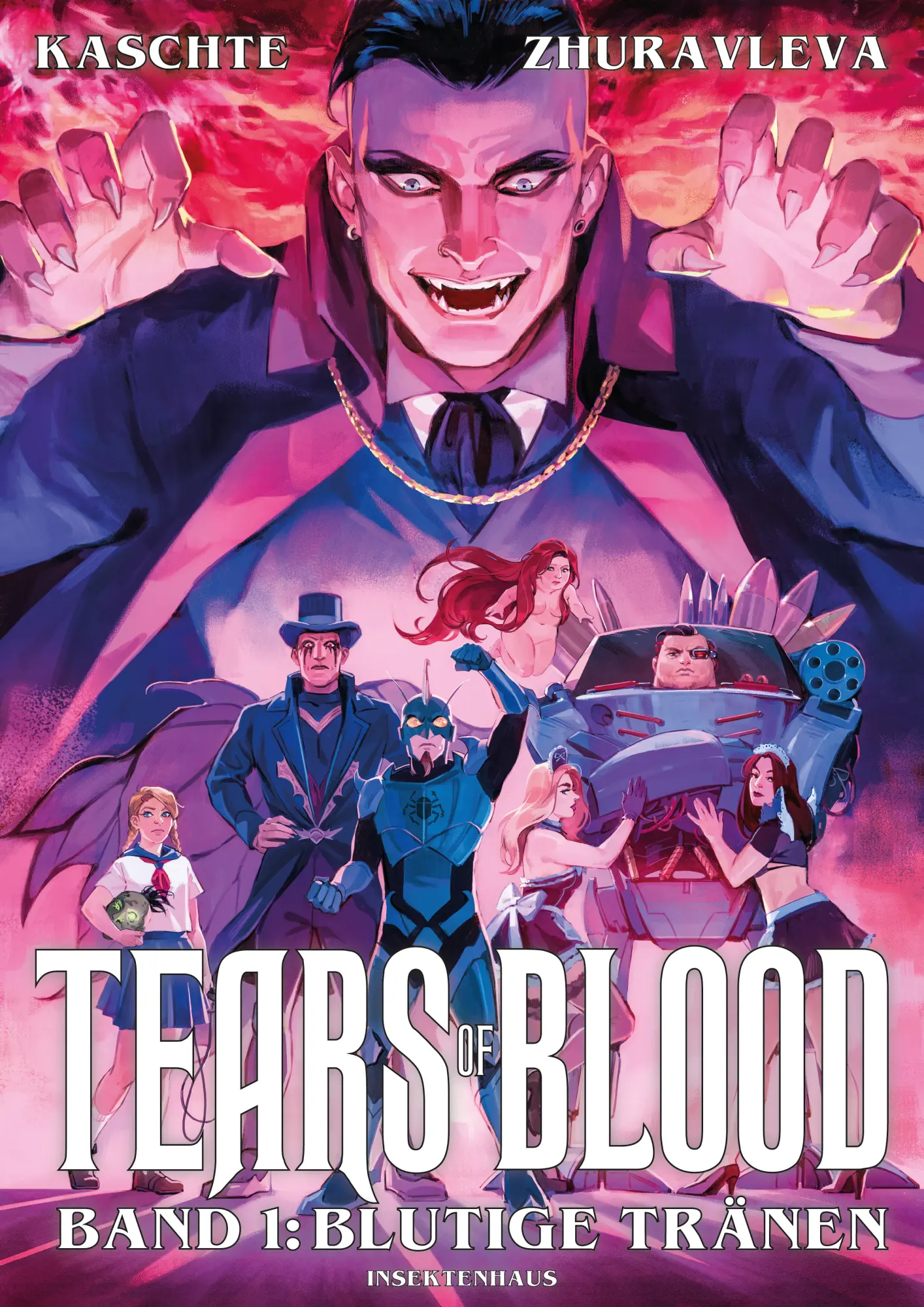 Cover: 9783948800970 | Tears of Blood 1 (Cover Dracul) | Blutige Tränen, Tears of Blood 1