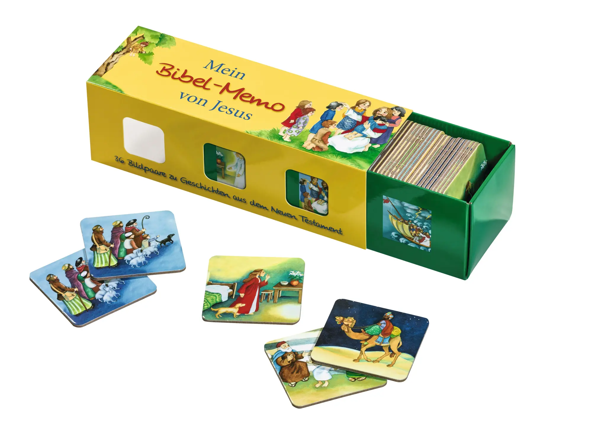 Cover: 4250572101070 | Mein Bibel-Memo von Jesus | Yvonne Hoppe-Engbring | Spiel | Brettspiel