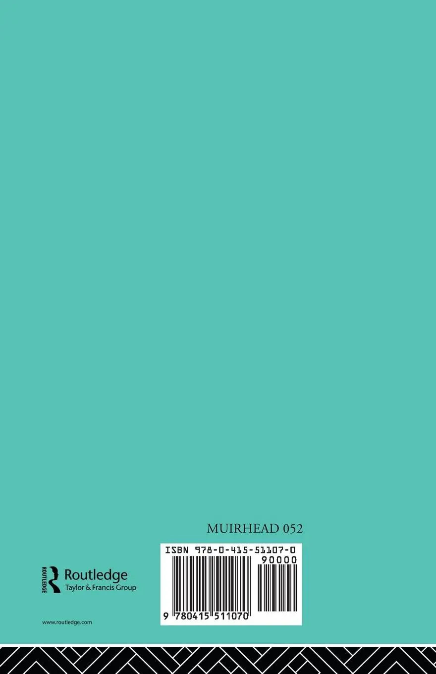 Rückseite: 9780415511070 | Kant's Metaphysic of Experience | Volume I | H J Paton | Taschenbuch