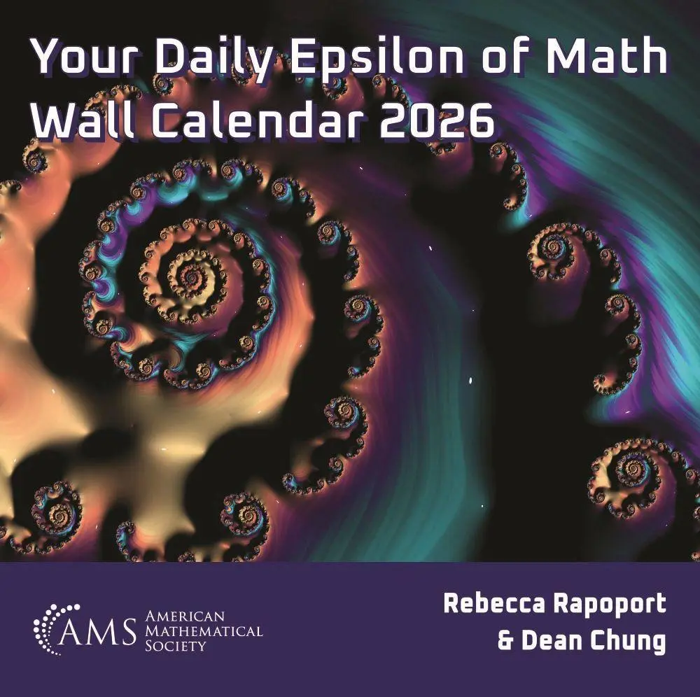 Cover: 9781470481070 | Your Daily Epsilon of Math Wall Calendar 2026 | Dean Chung (u. a.)