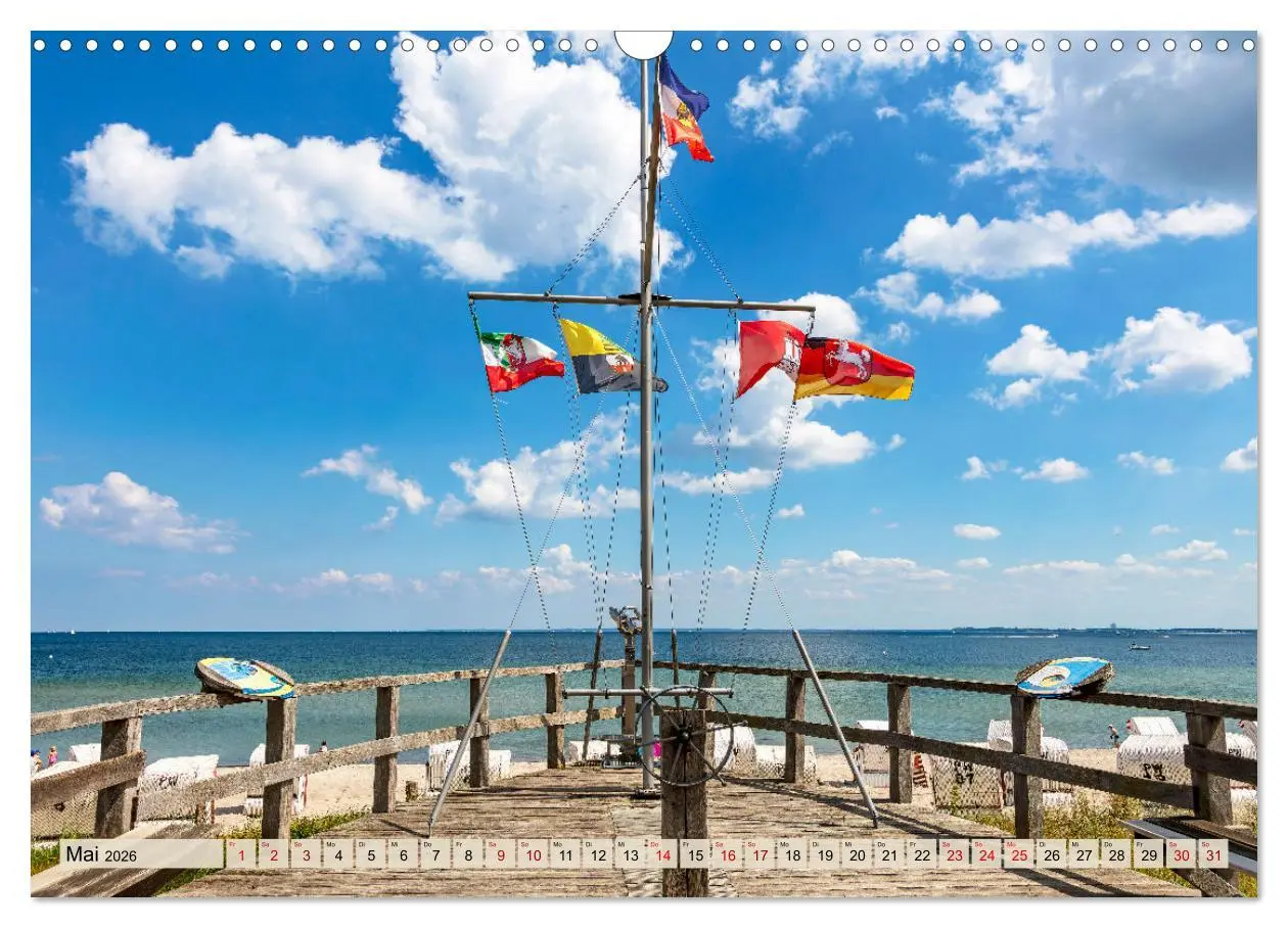 Bild: 9783457581070 | Ostseebäder an der Lübecker Bucht (Wandkalender 2026 DIN A3 quer),...