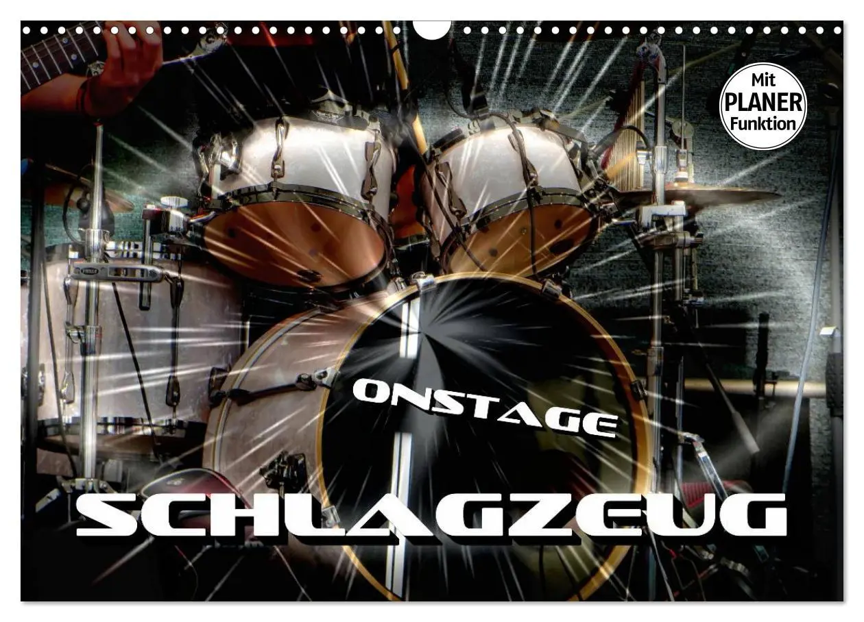 Cover: 9783457891070 | Schlagzeug onstage (Wandkalender 2026 DIN A3 quer), CALVENDO...