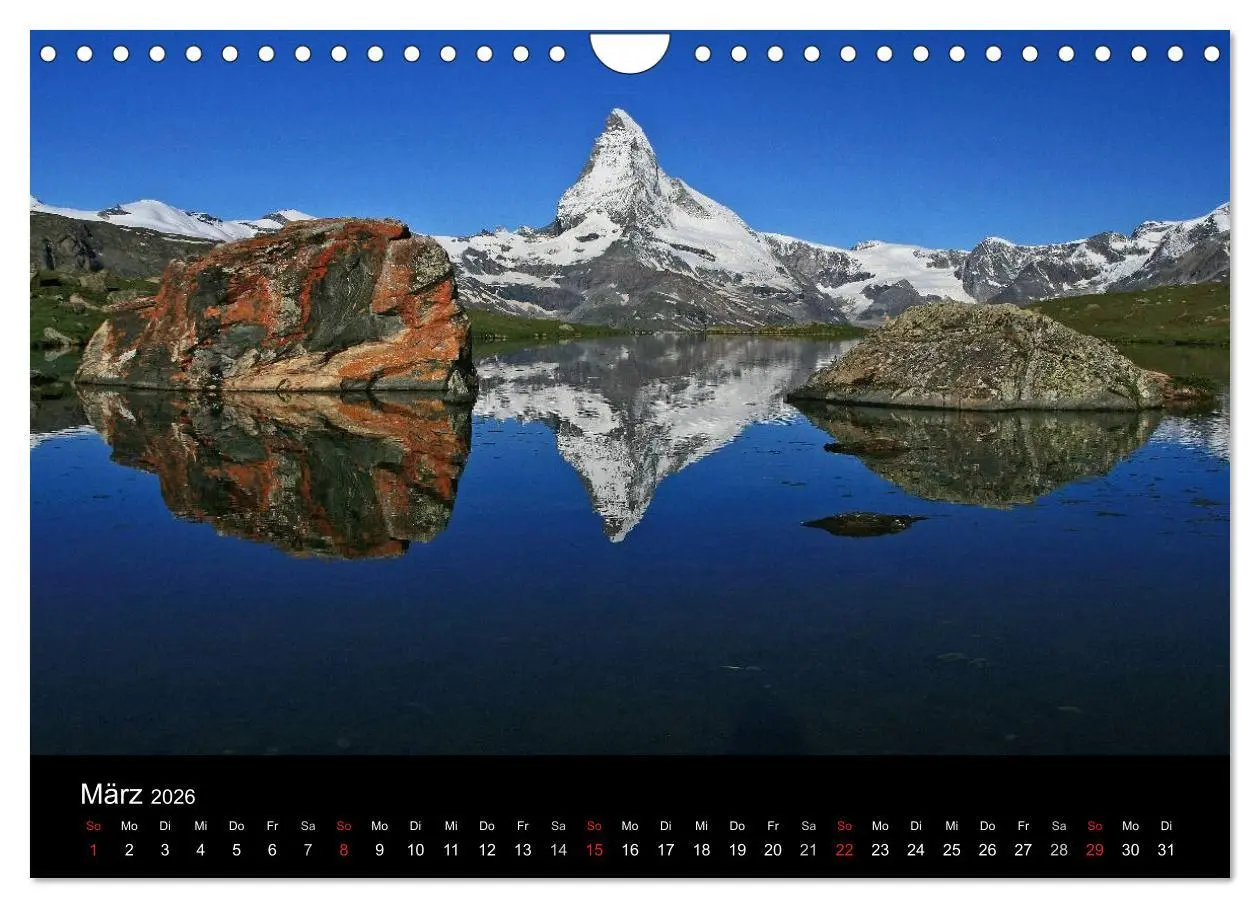Bild: 9783516121070 | Zauber der Berge Zermatt und das Matterhorn (Wandkalender 2026 DIN...