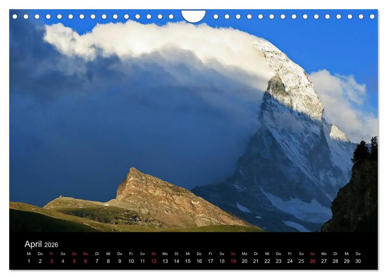 Bild: 9783516121070 | Zauber der Berge Zermatt und das Matterhorn (Wandkalender 2026 DIN...
