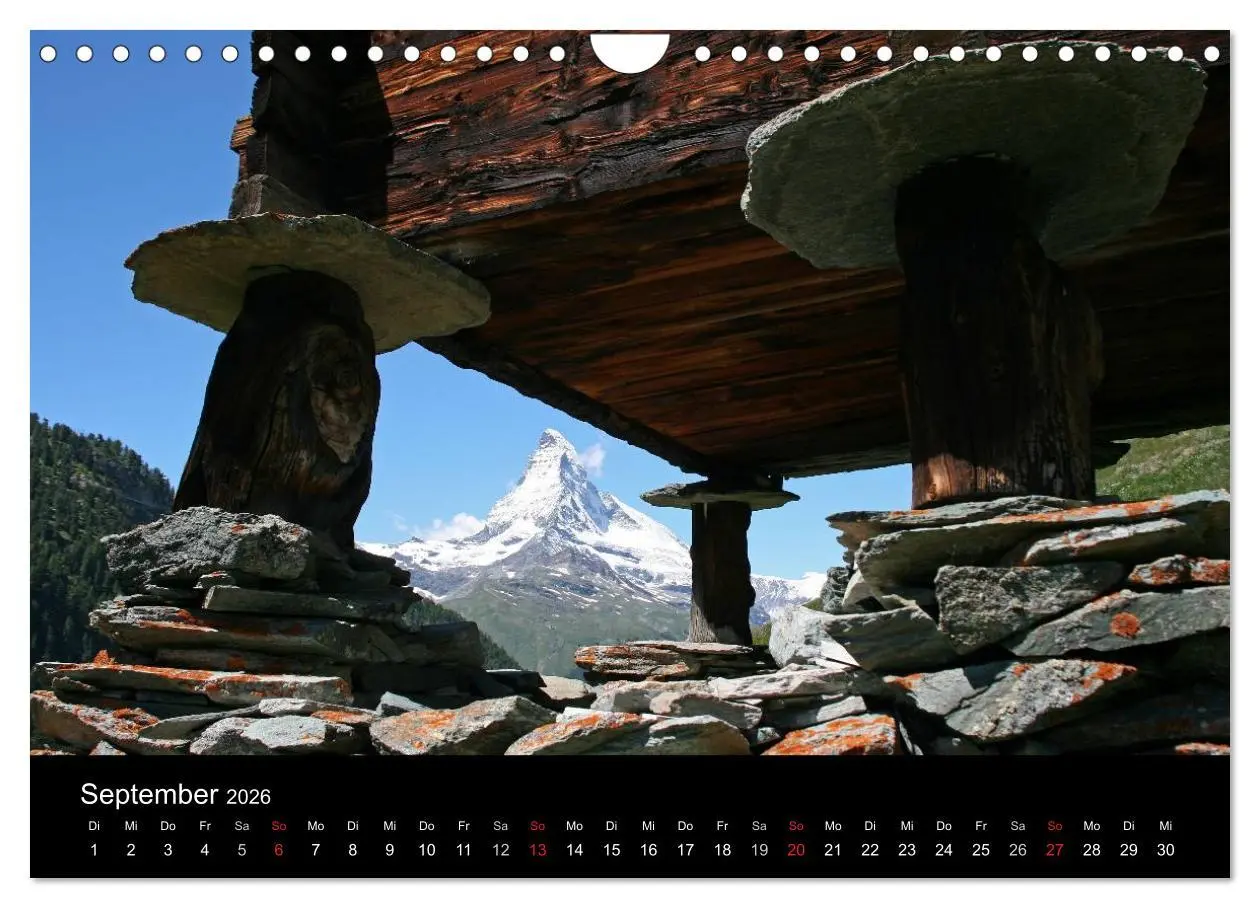Bild: 9783516121070 | Zauber der Berge Zermatt und das Matterhorn (Wandkalender 2026 DIN...