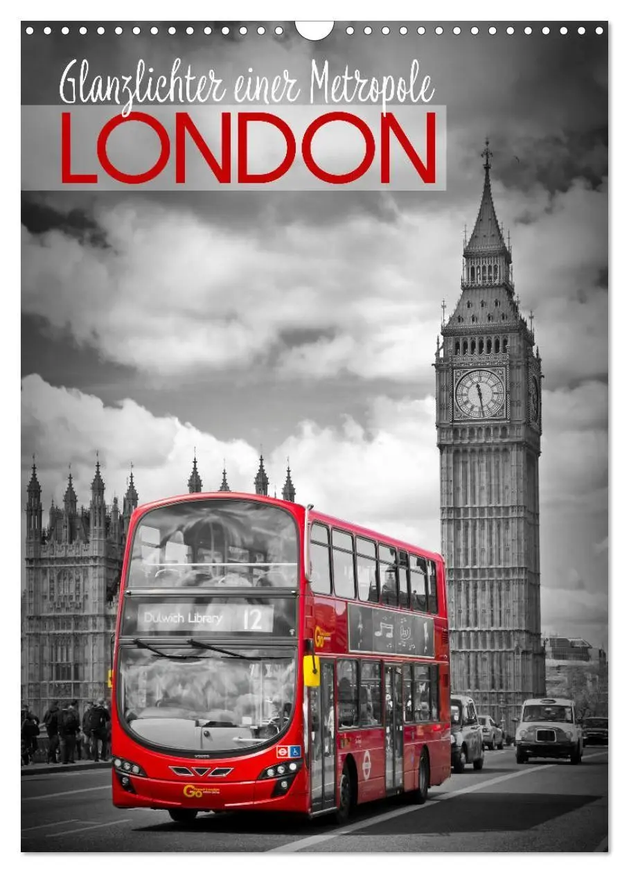 Cover: 9783594101070 | Glanzlichter einer Metropole LONDON (Wandkalender 2027 DIN A3...